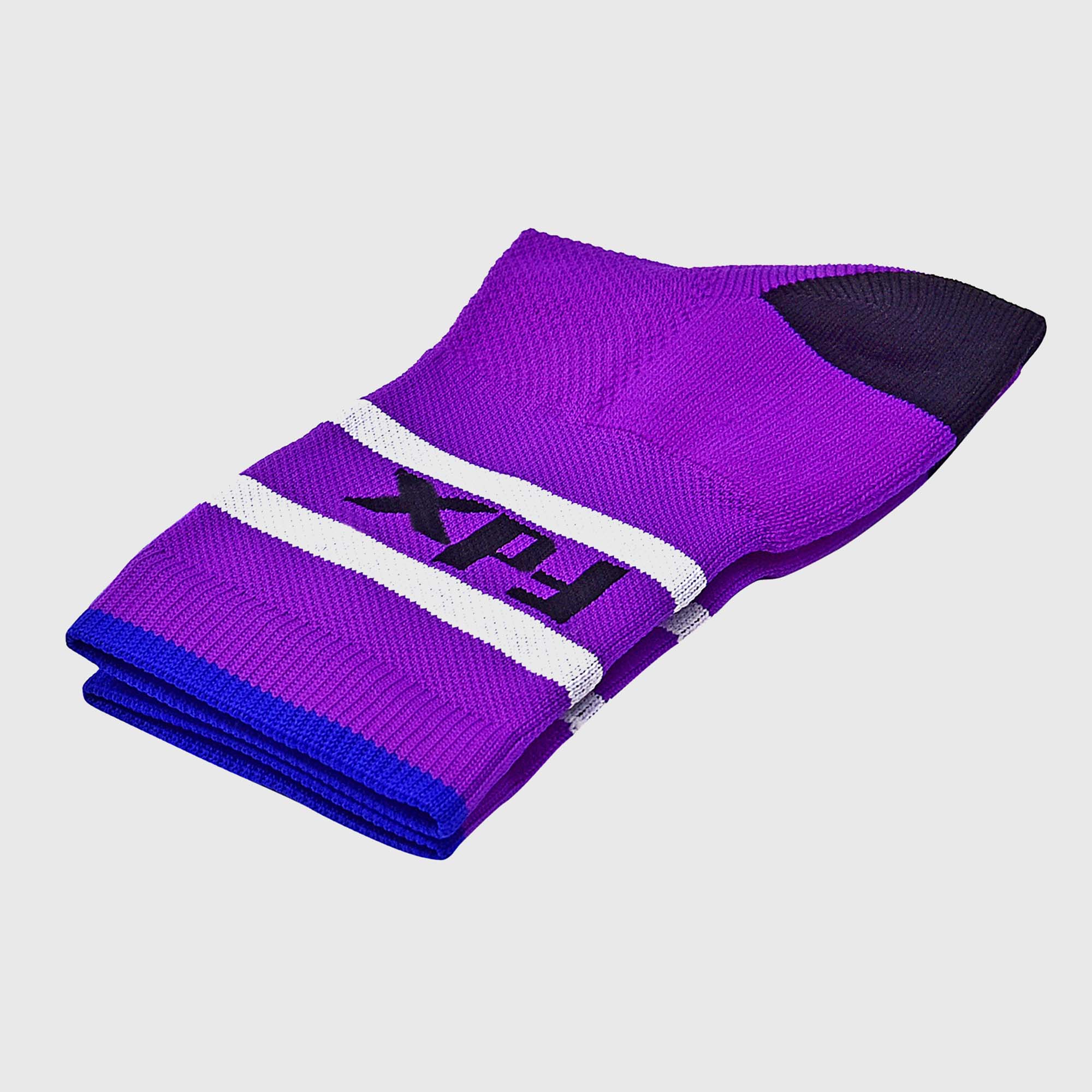 Fdx Purple Compression Socks for Cycling & Running