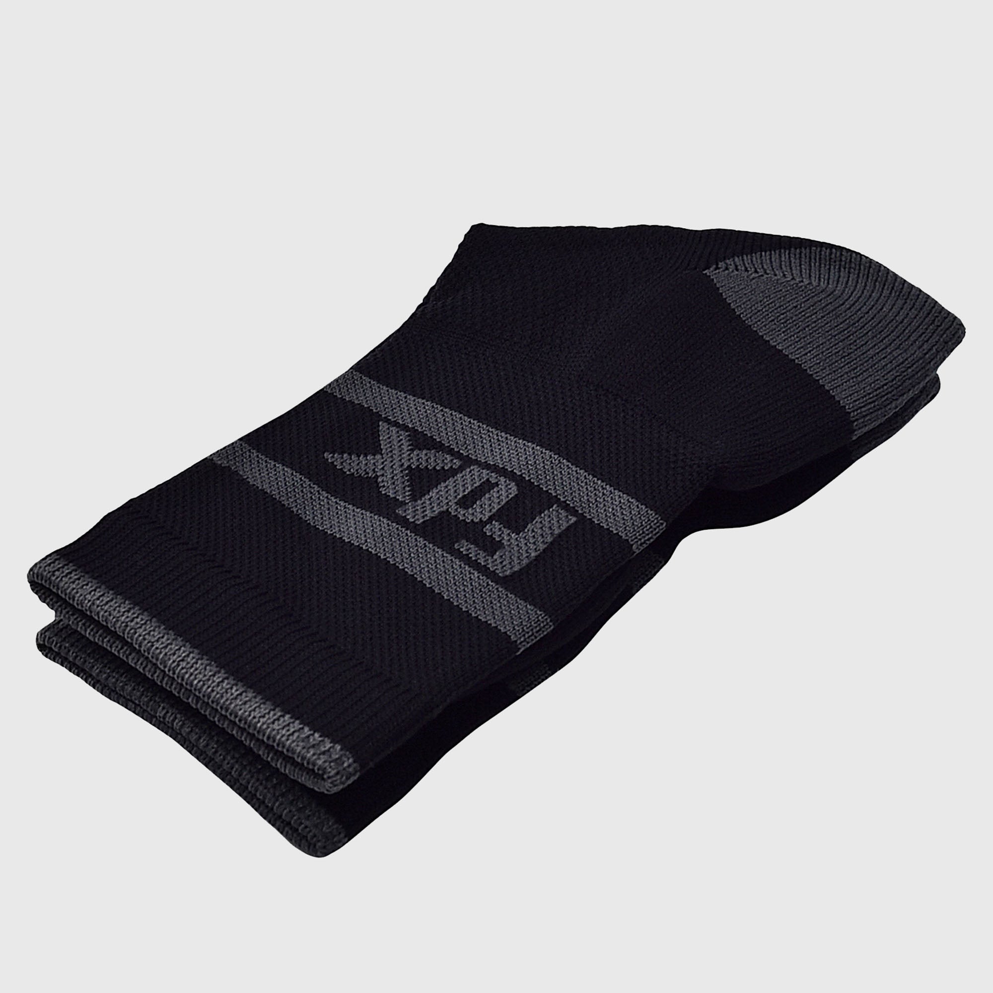 Fdx Black Compression Socks for Cycling & Running