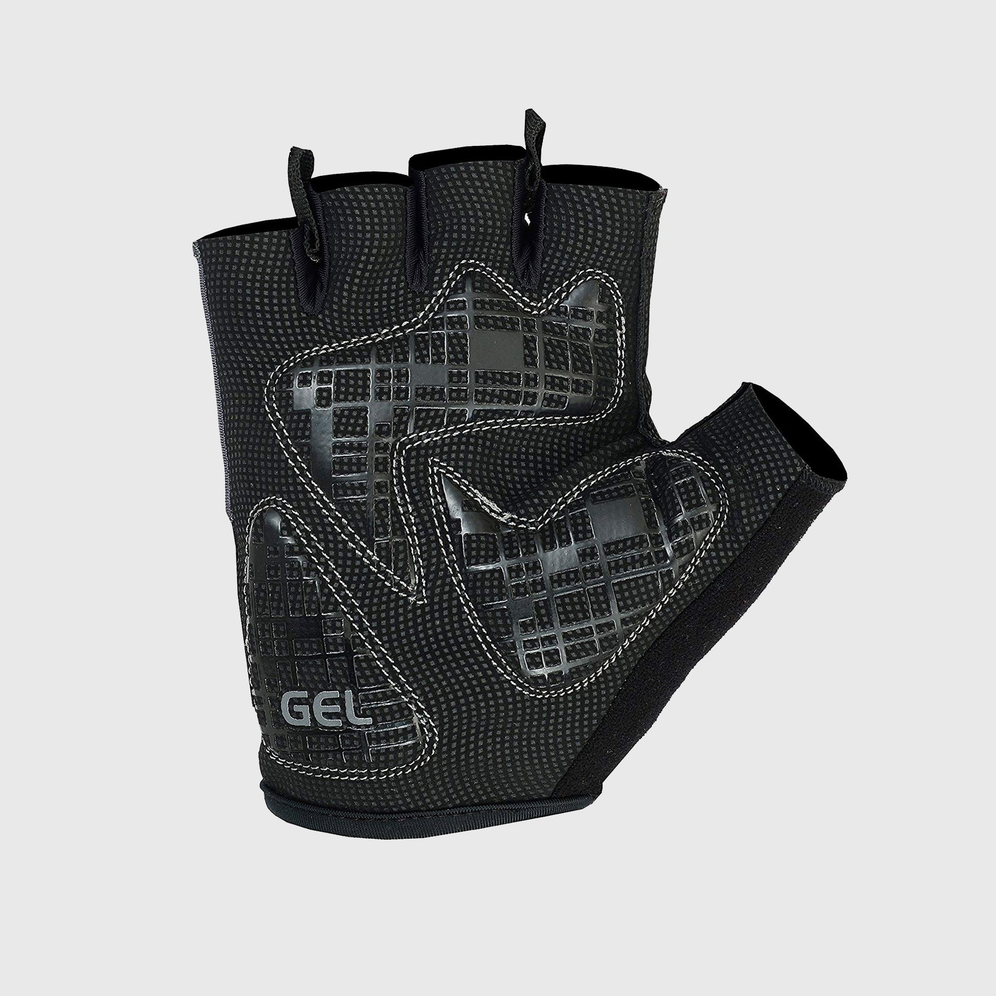 Fdx Apex Grey Short Finger Summer Cycling Gloves