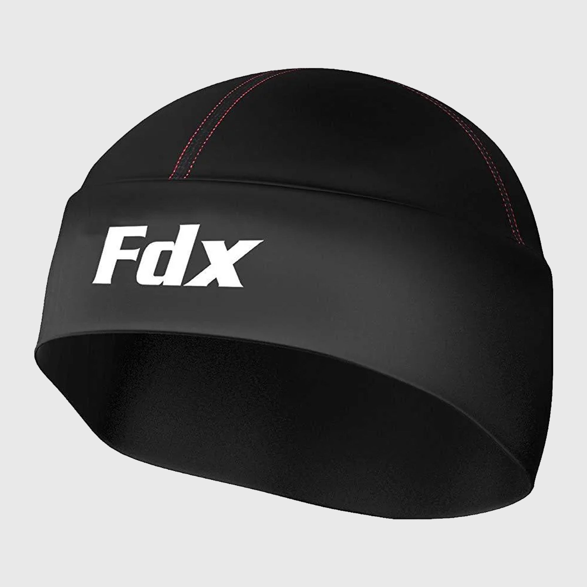 Fdx 8U Black Thermal Windproof Winter Cycling Skull Cap