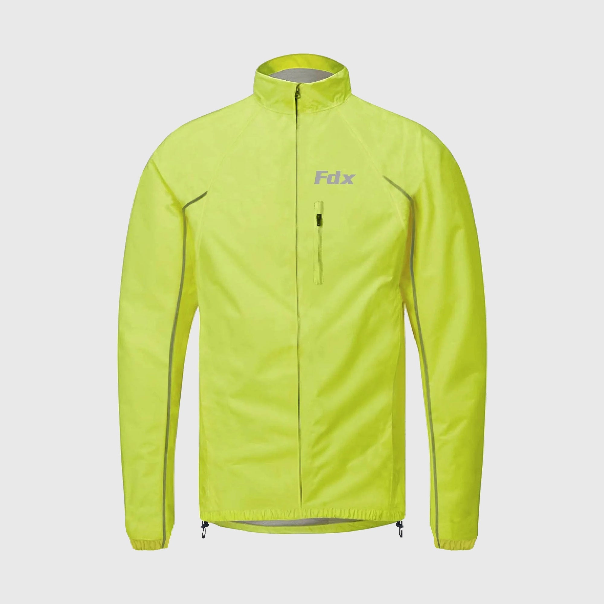 Fdx Defray Yellow Men's Waterproof Cycling Jacket
