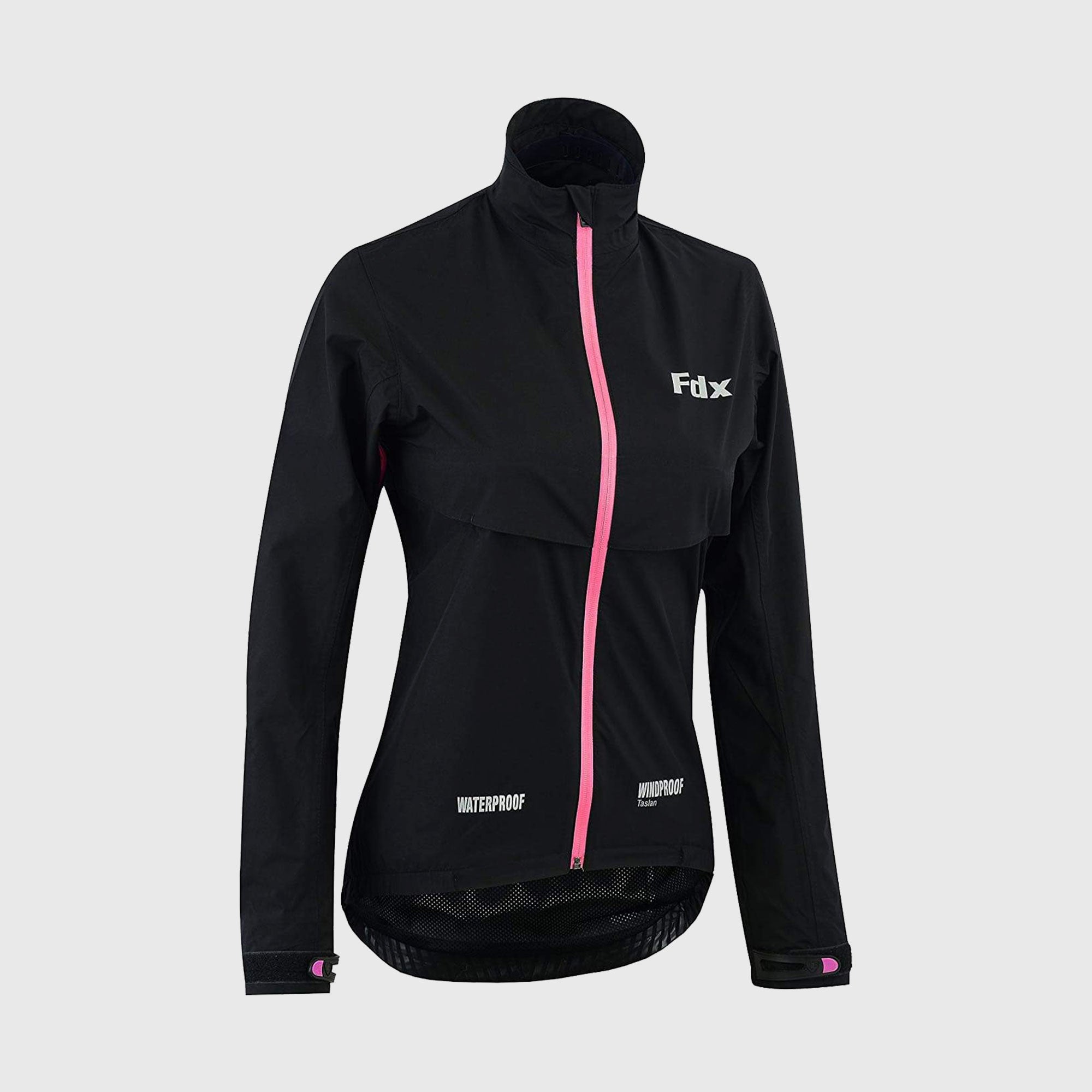 Fdx Evex Women's Pink Waterproof Cycling Jacket