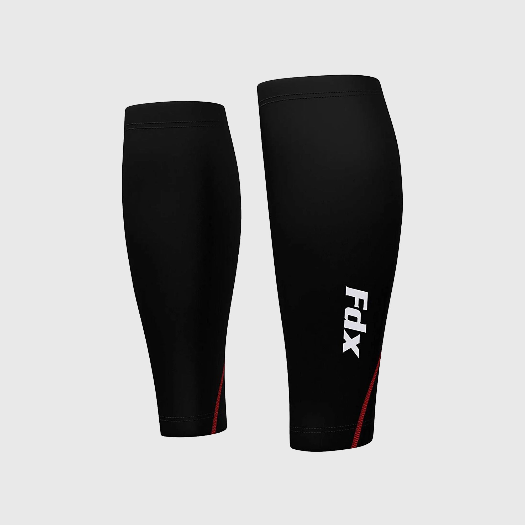 Fdx R8 Black Cycling Calf Guard - Compression Leg Sleeves