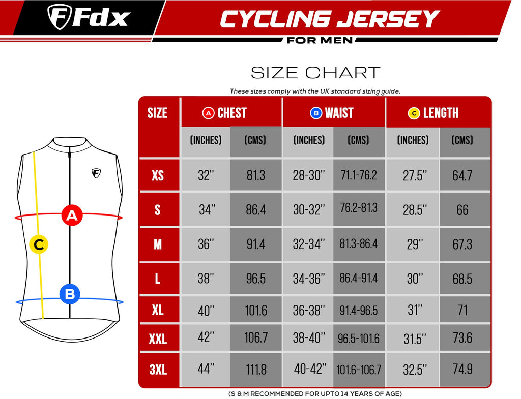 Fdx Core Yellow Men's Sleeveless Summer Cycling Jersey