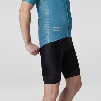 Fdx Duo Blue Men's Short Sleeve Summer Cycling Jersey