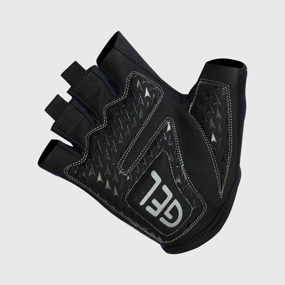 Fdx Classic II Grey Gel Padded Short Finger Summer Cycling Gloves