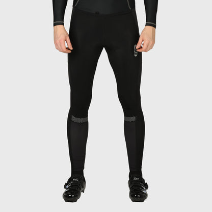 Fdx All Day Men's Black Thermal Padded Cycling Tights