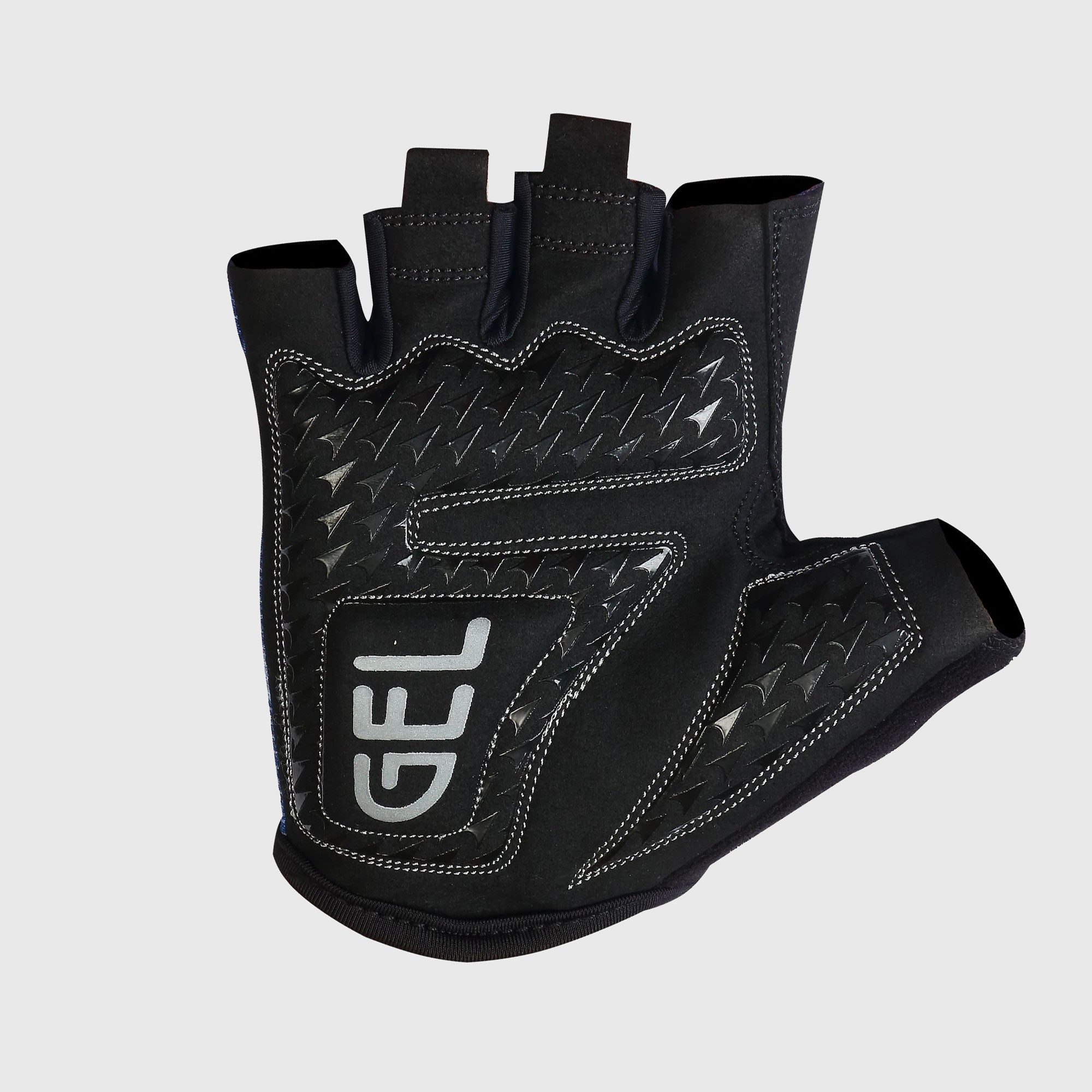 Fdx Classic II Grey Gel Padded Short Finger Summer Cycling Gloves