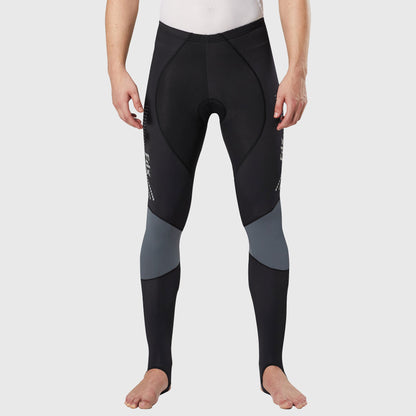 Fdx Thermodream Men's Grey Thermal Padded Cycling Tights