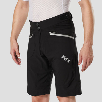 Fdx Nomad Black Men's MTB Summer Cycling Shorts