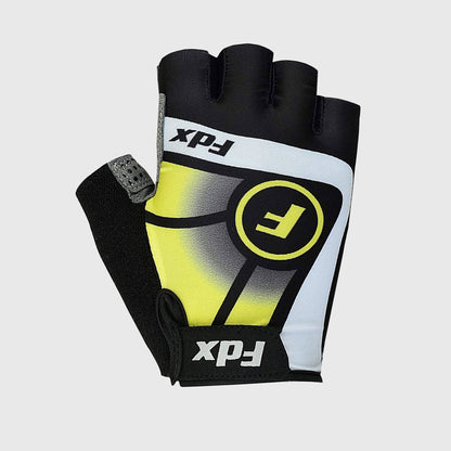 Fdx Signature Yellow Gel Padded Short Finger Summer Cycling Gloves