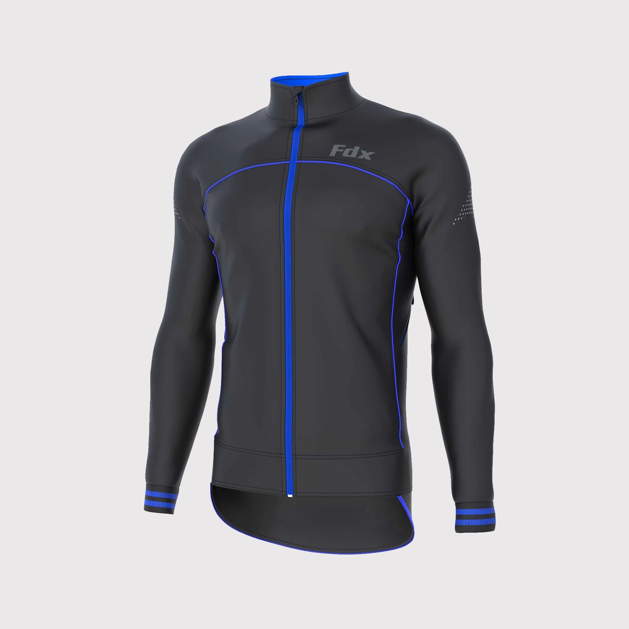 Fdx Apollux Blue Men's Windproof Cycling Jacket
