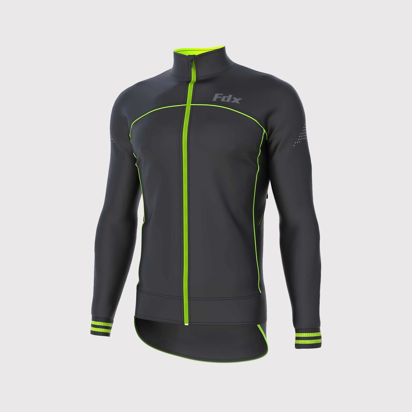 Fdx Apollux Green Men's Windproof Cycling Jacket