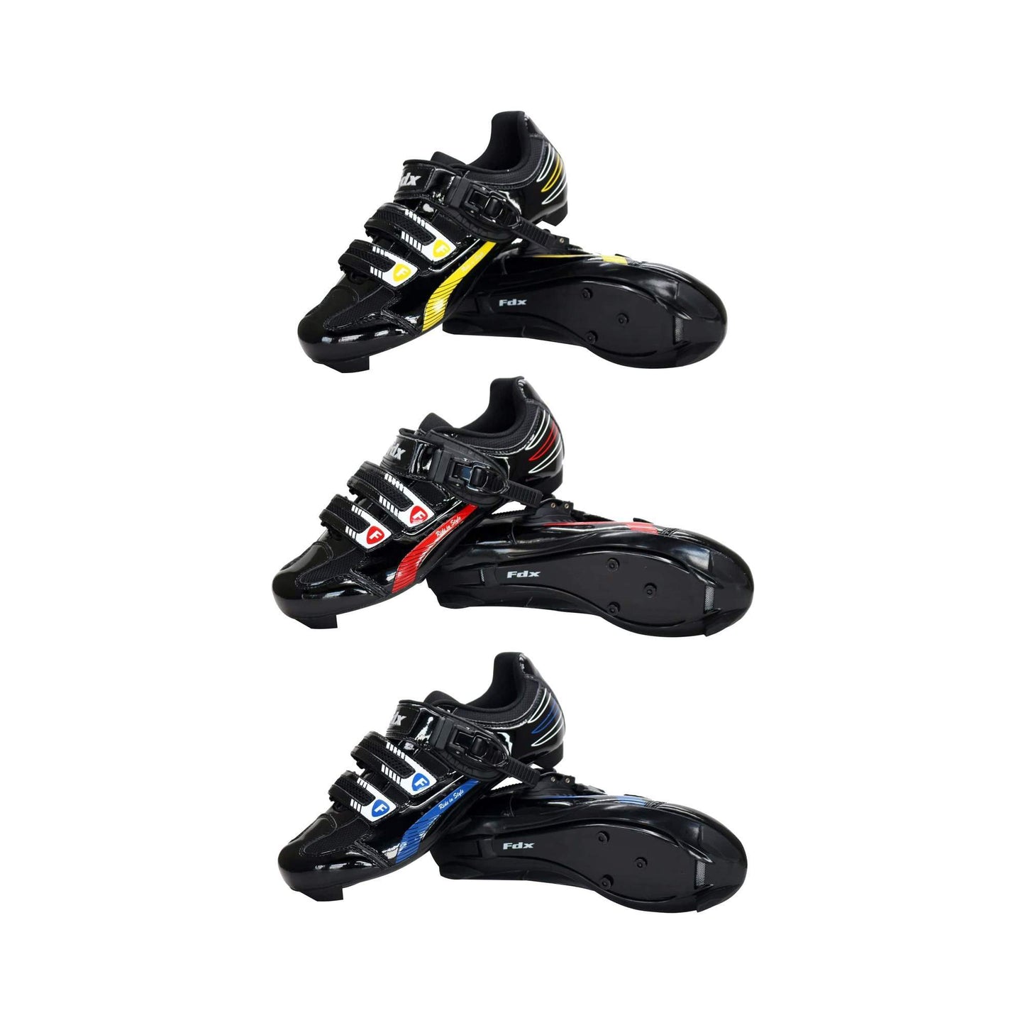 Fdx JO Yellow Road Cycling Shoes