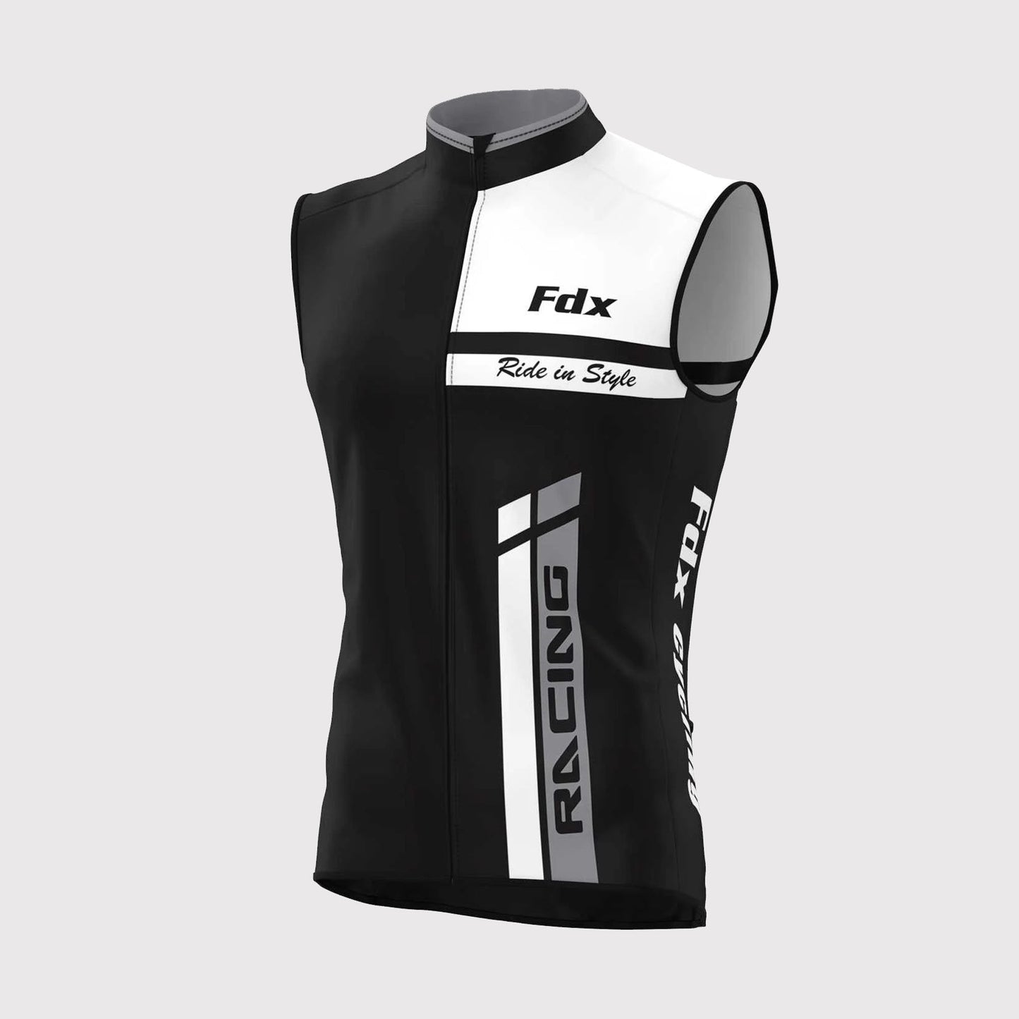 Fdx Adrenaline Black Men's Thermal Cycling Gilet