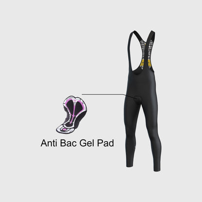 Fdx Limited Edition Women's Black Thermal Roubaix Padded Cycling Bib Tights