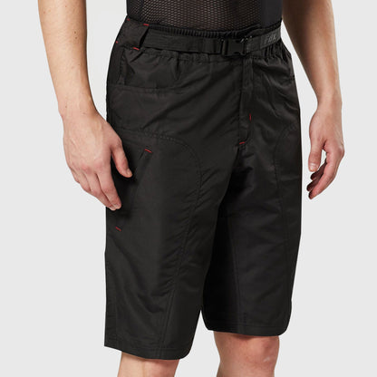 Fdx Drifter Black Men's MTB Padded Summer Cycling Shorts