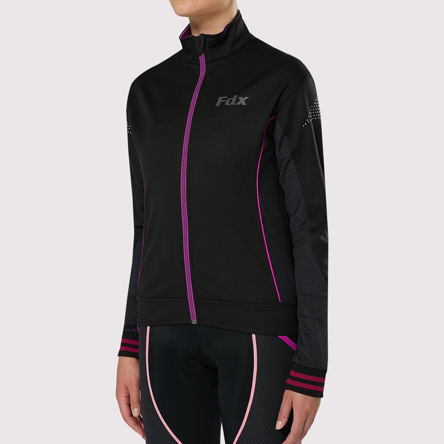 Fdx Propex Purple Women's Soft-Shell Wind stopper Jackets