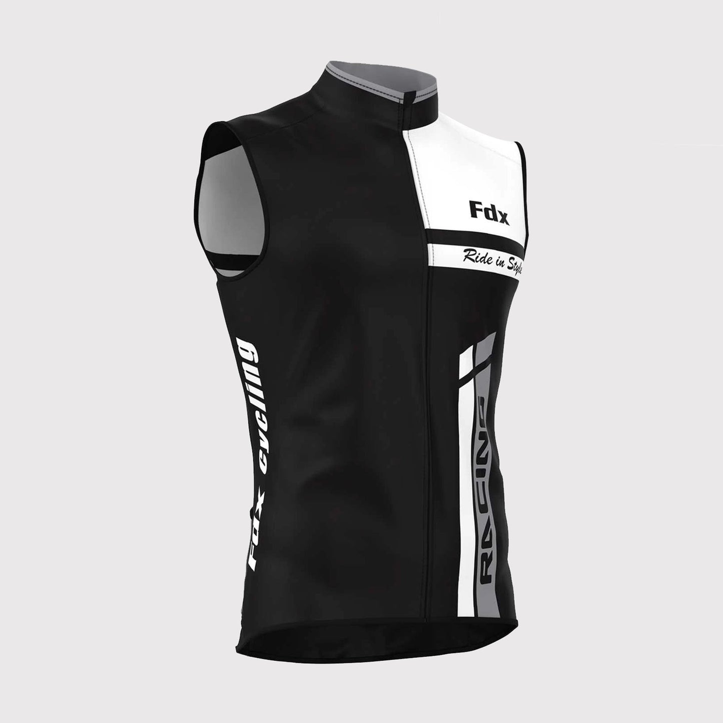 Fdx Adrenaline Black Men's Thermal Cycling Gilet