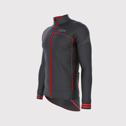 Fdx Apollux Red Men's Windproof Cycling Jacket