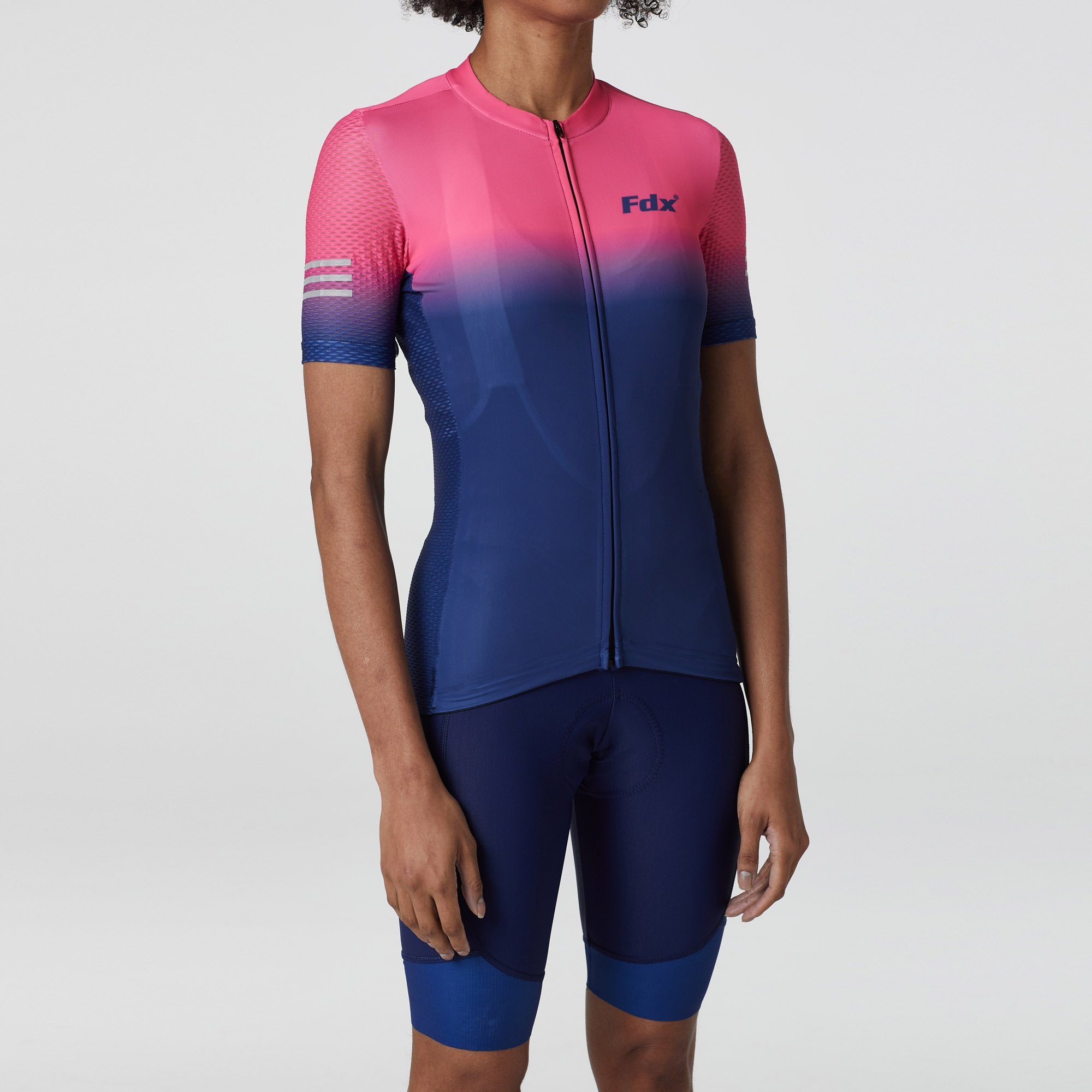 Fdx Velos Women's Cargo Summer Cycling Bib Shorts Blue