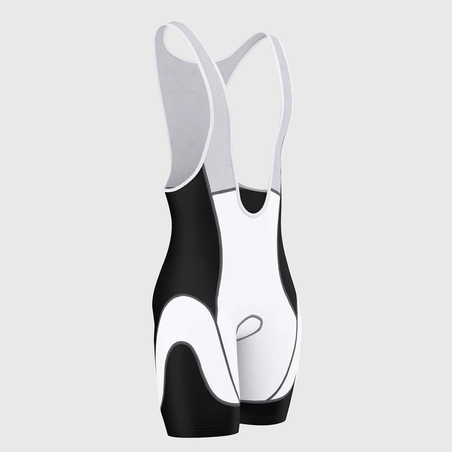 Fdx Windrift White Men's Summer Cycling Bib Shorts