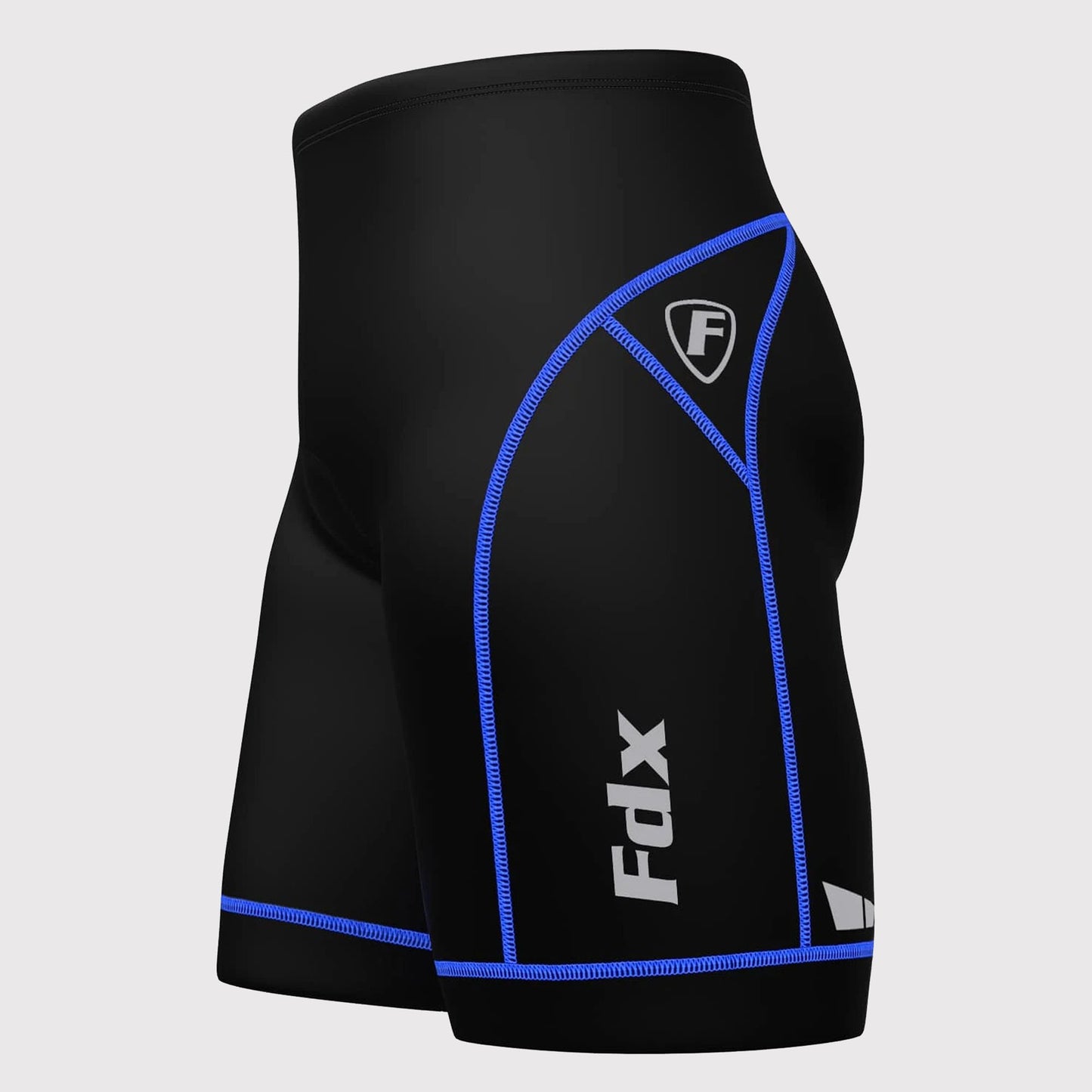 Fdx Ridest Blue Men's Padded Summer Cycling Shorts