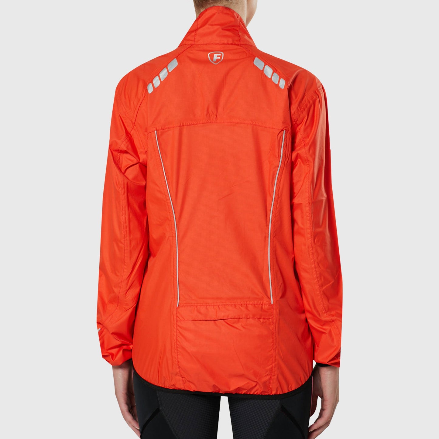 Fdx J20 Red Women's Windproof & Waterproof Cycling Jacket