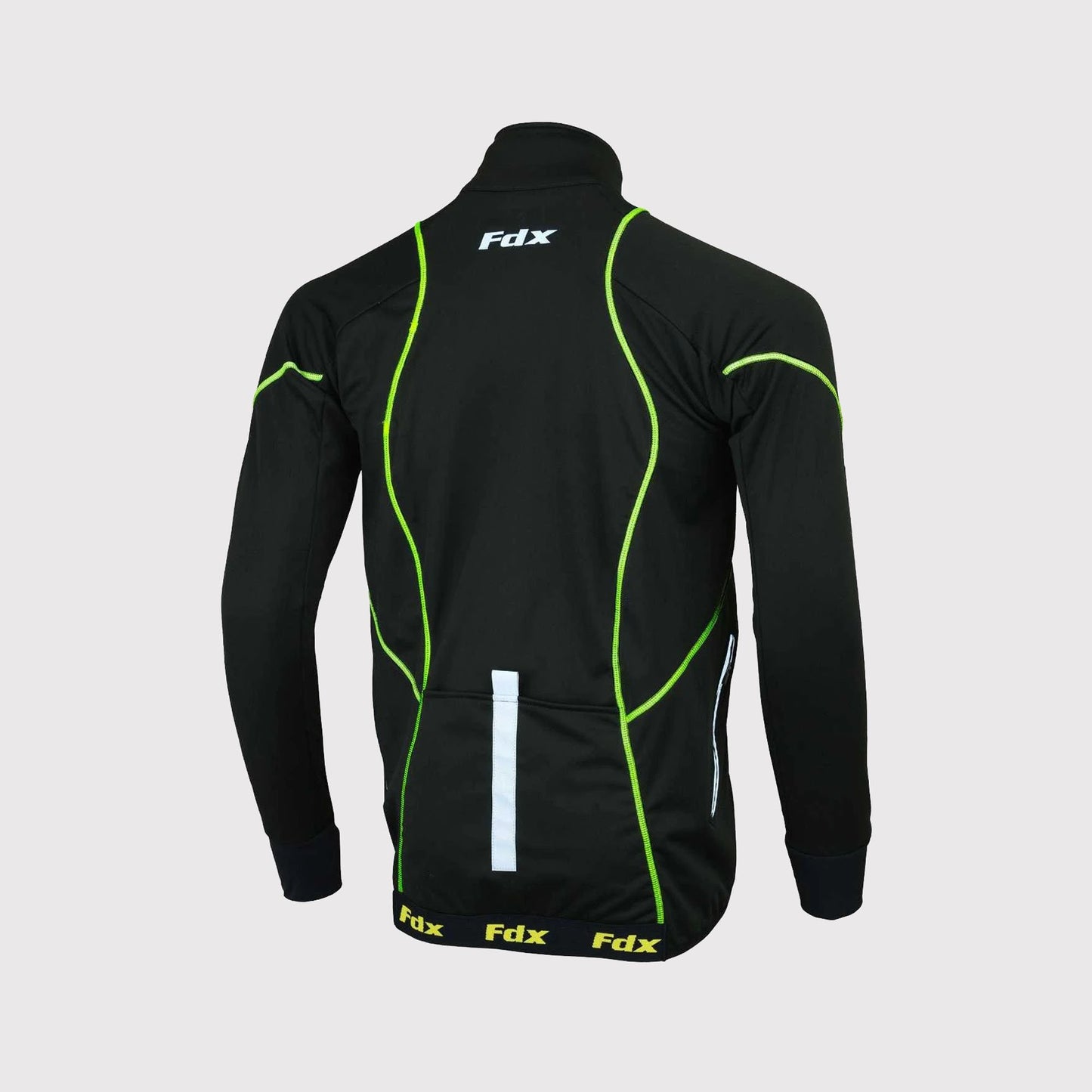 Fdx Gustt Green Men's Windproof Cycling Jacket