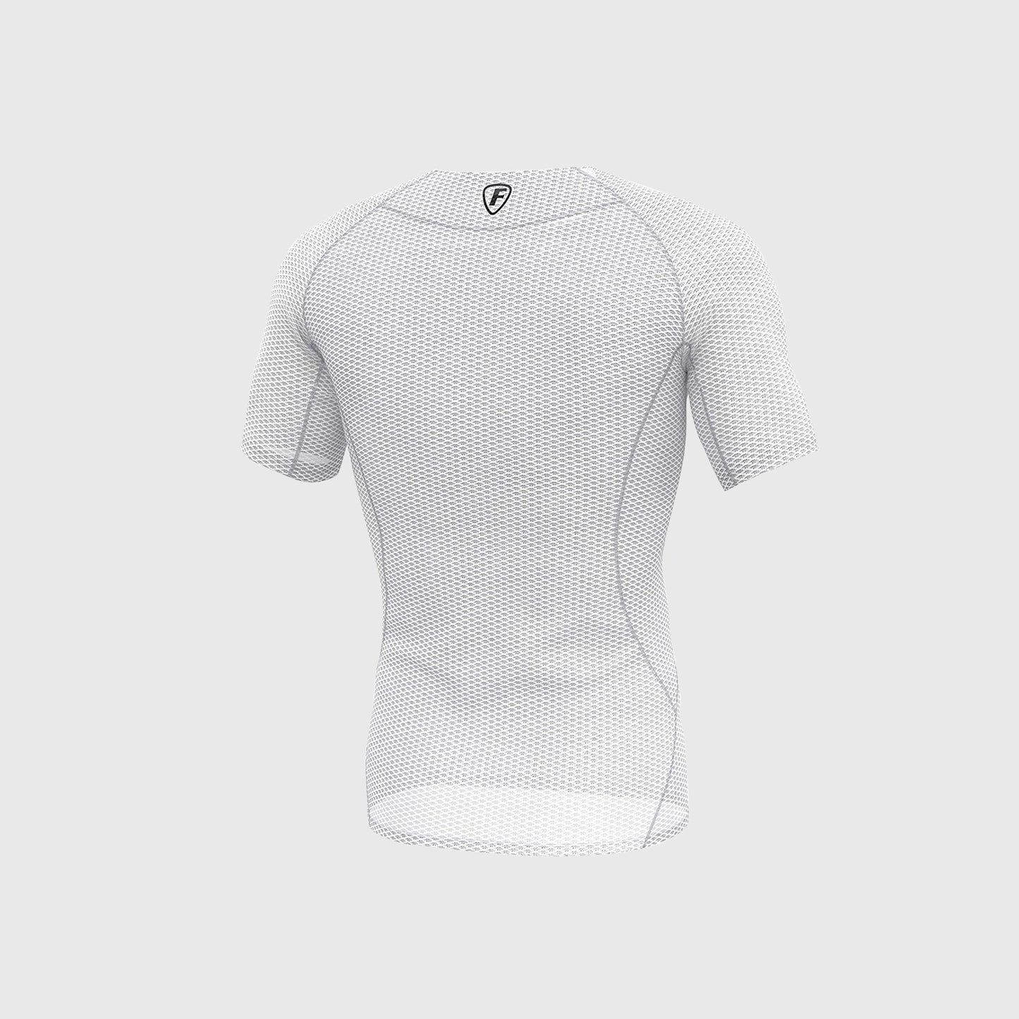 Fdx Aeroform White Men's Short Sleeve Mesh Summer Cycling Top