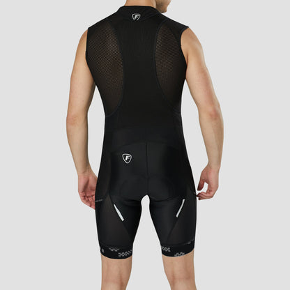 Fdx Men's Set All Day Black Short Sleeve Jersey & Bib Shorts