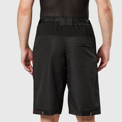 Fdx Drifter Black Men's MTB Padded Summer Cycling Shorts