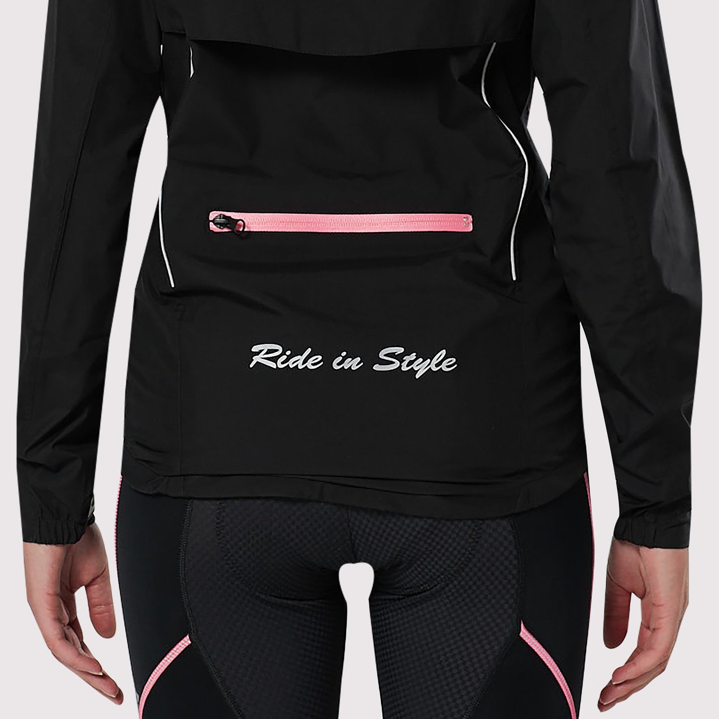 Fdx Evex Women's Pink Waterproof Cycling Jacket