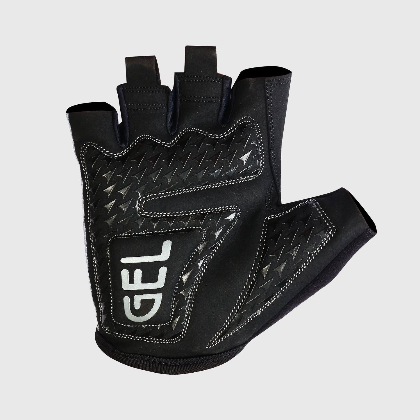 Fdx Classic II Navy Blue Gel Padded Short Finger Summer Cycling Gloves