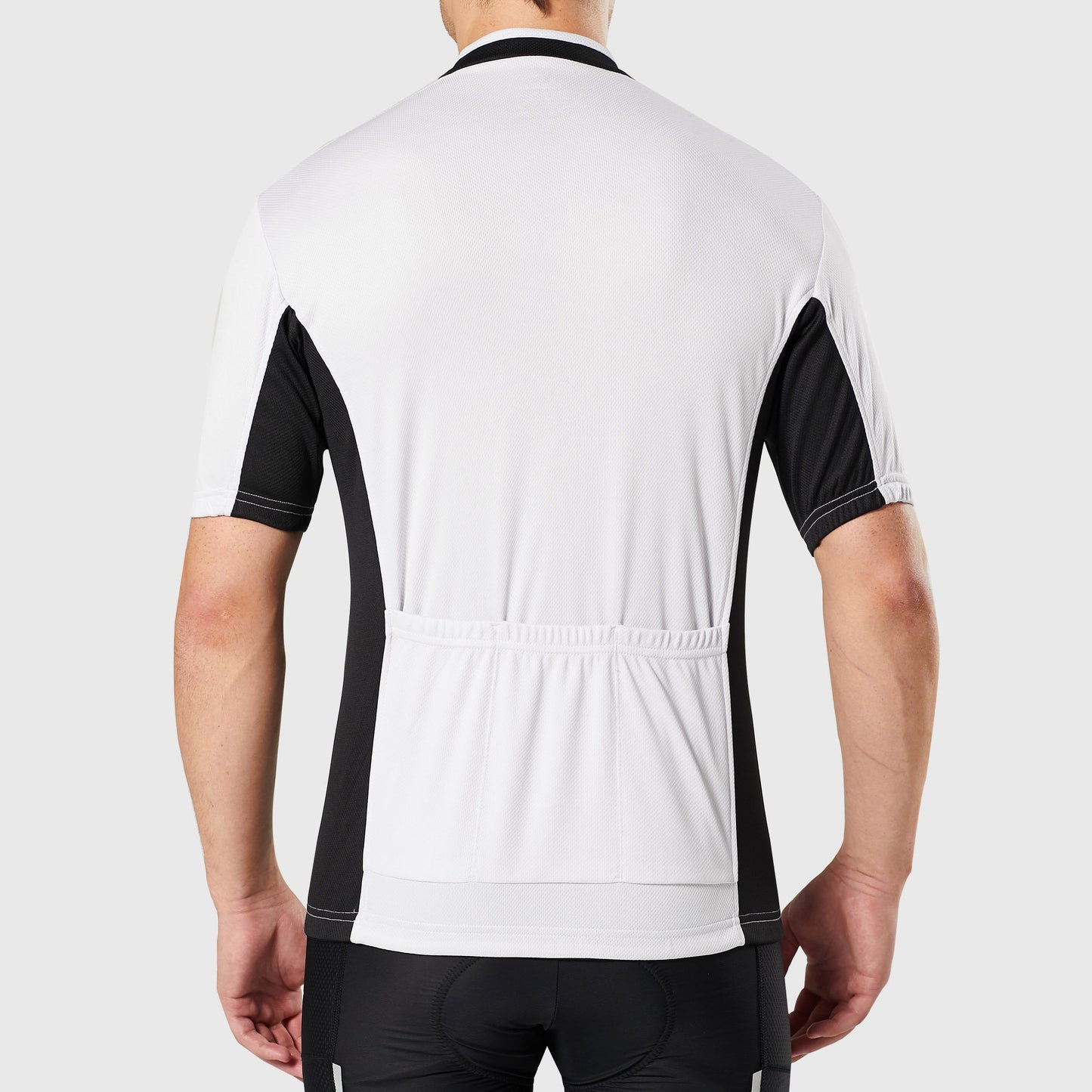 Fdx Vertex White Men's Short Sleeve Summer Cycling Jersey