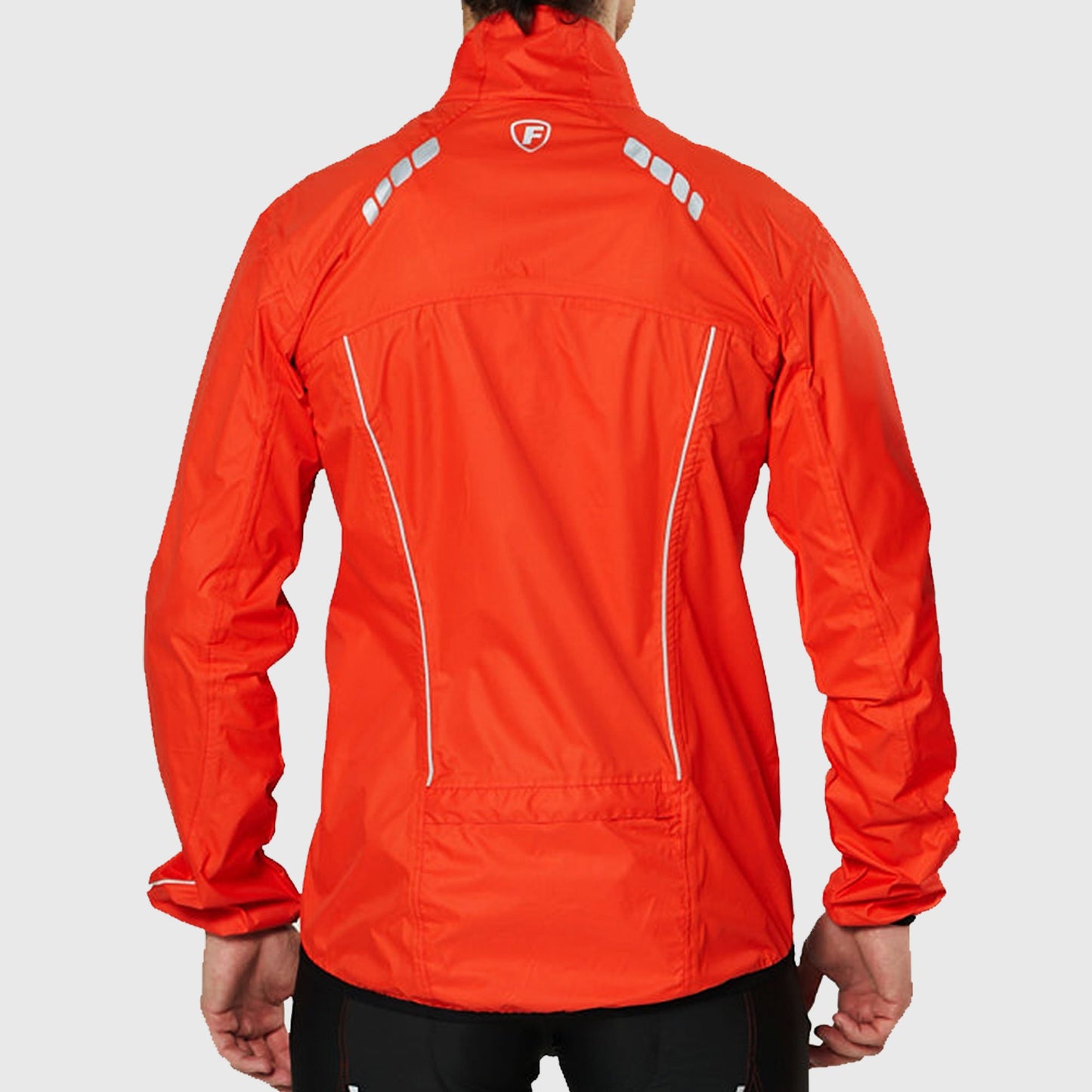 Fdx J20 Red Windproof & Waterproof Men's Cycling Jacket