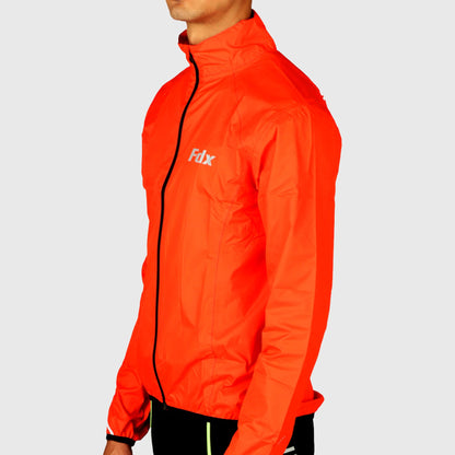 Fdx J20 Red Windproof & Waterproof Men's Cycling Jacket