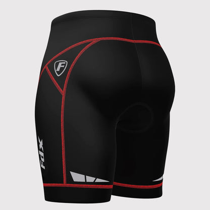 Fdx Ridest Red Men's Padded Summer Cycling Shorts