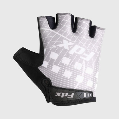 Fdx Classic II Grey Gel Padded Short Finger Summer Cycling Gloves