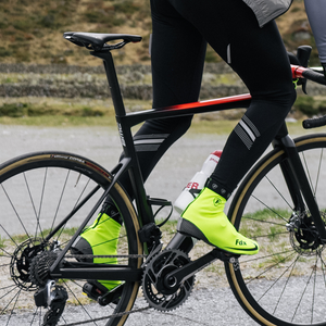 Yellow cycling deals overshoes
