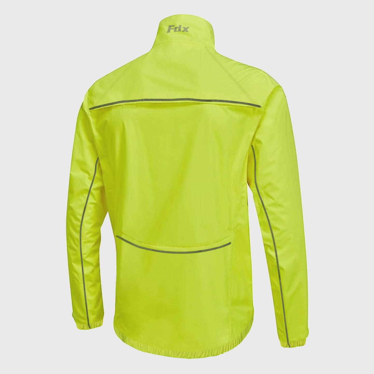 Fdx Defray Yellow Men's Waterproof Cycling Jacket