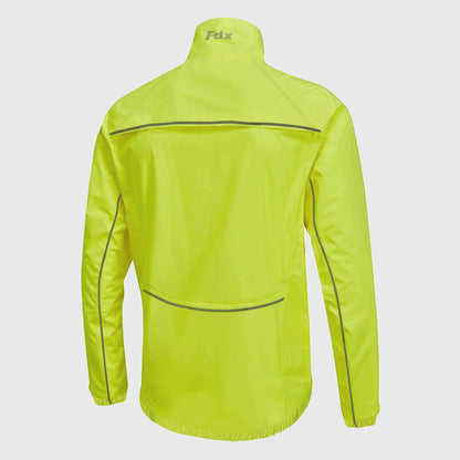 Fdx Defray Yellow Men's Waterproof Cycling Jacket