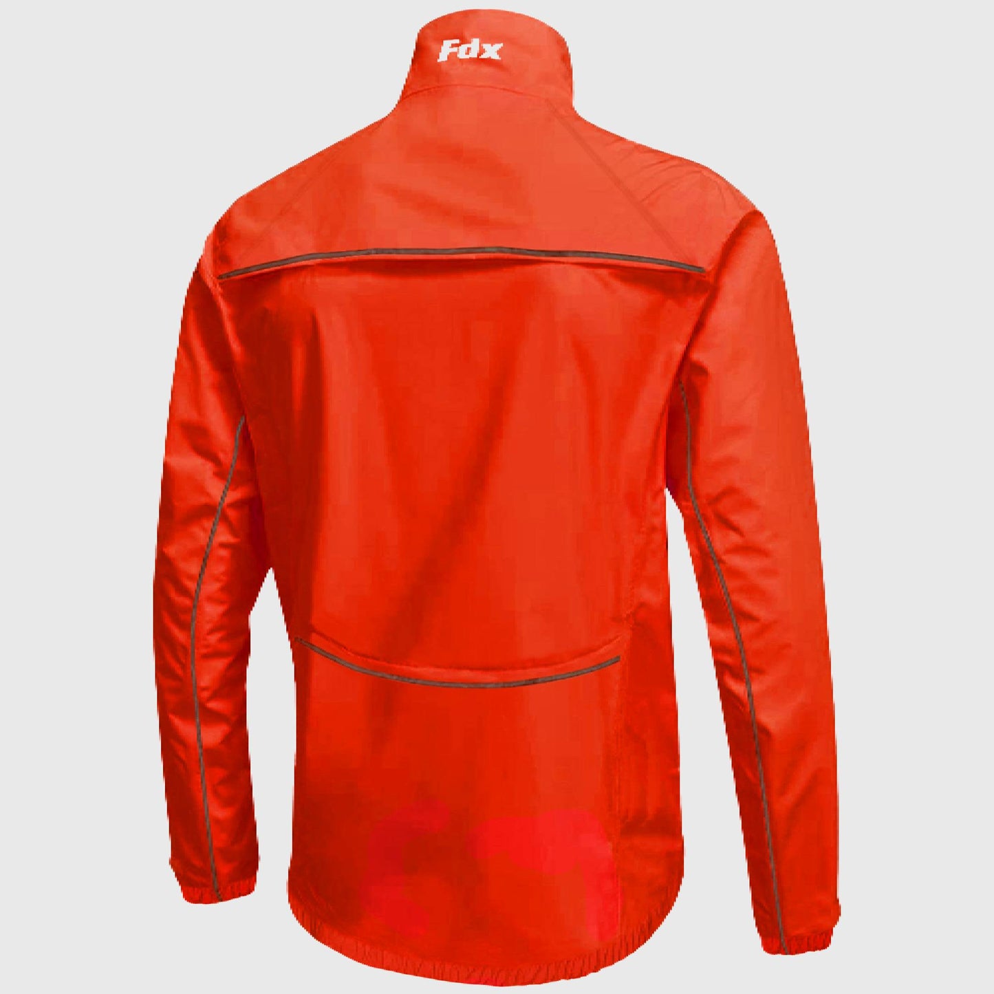 Fdx Defray Red Men's Waterproof Cycling Jacket