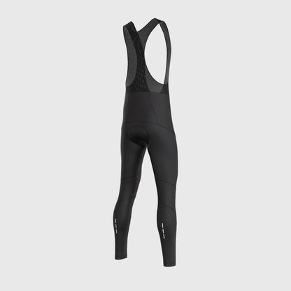 Fdx Duo Men's Black Thermal Padded Cycling Bib Tights