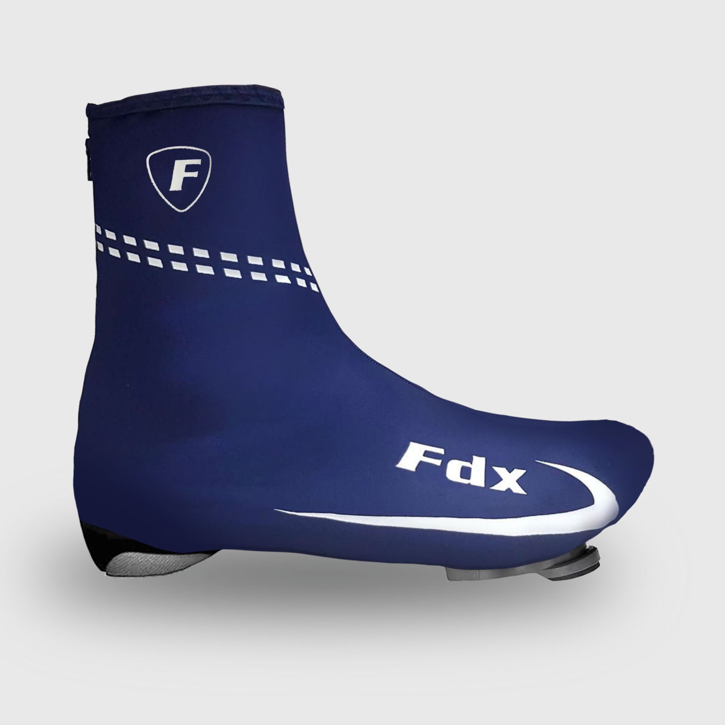 Fdx SC3 Navy Blue Cycling Shoe Covers