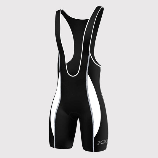 Fdx Competition White Men's  Padded Bib Shorts