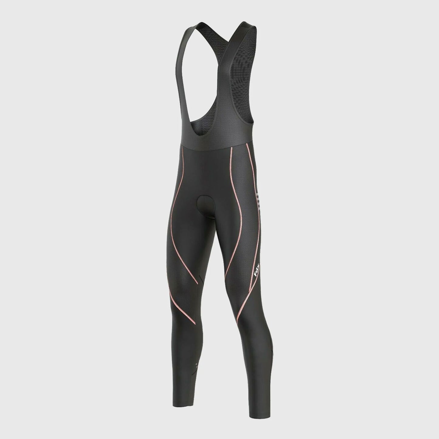 Fdx Divine Pink Women's Thermal Padded Winter Bib Tights