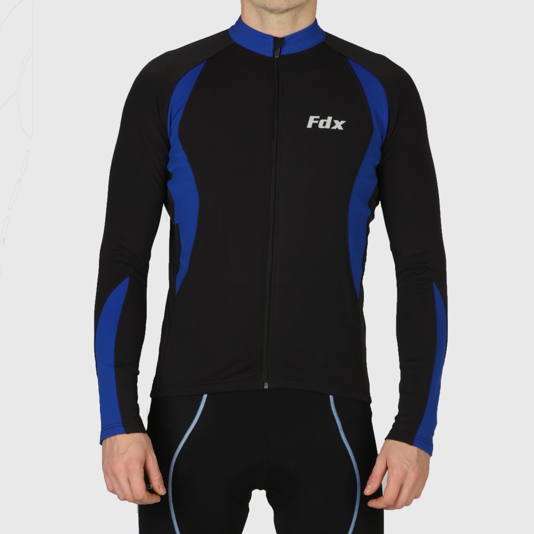 windproof long sleeve cycling jersey