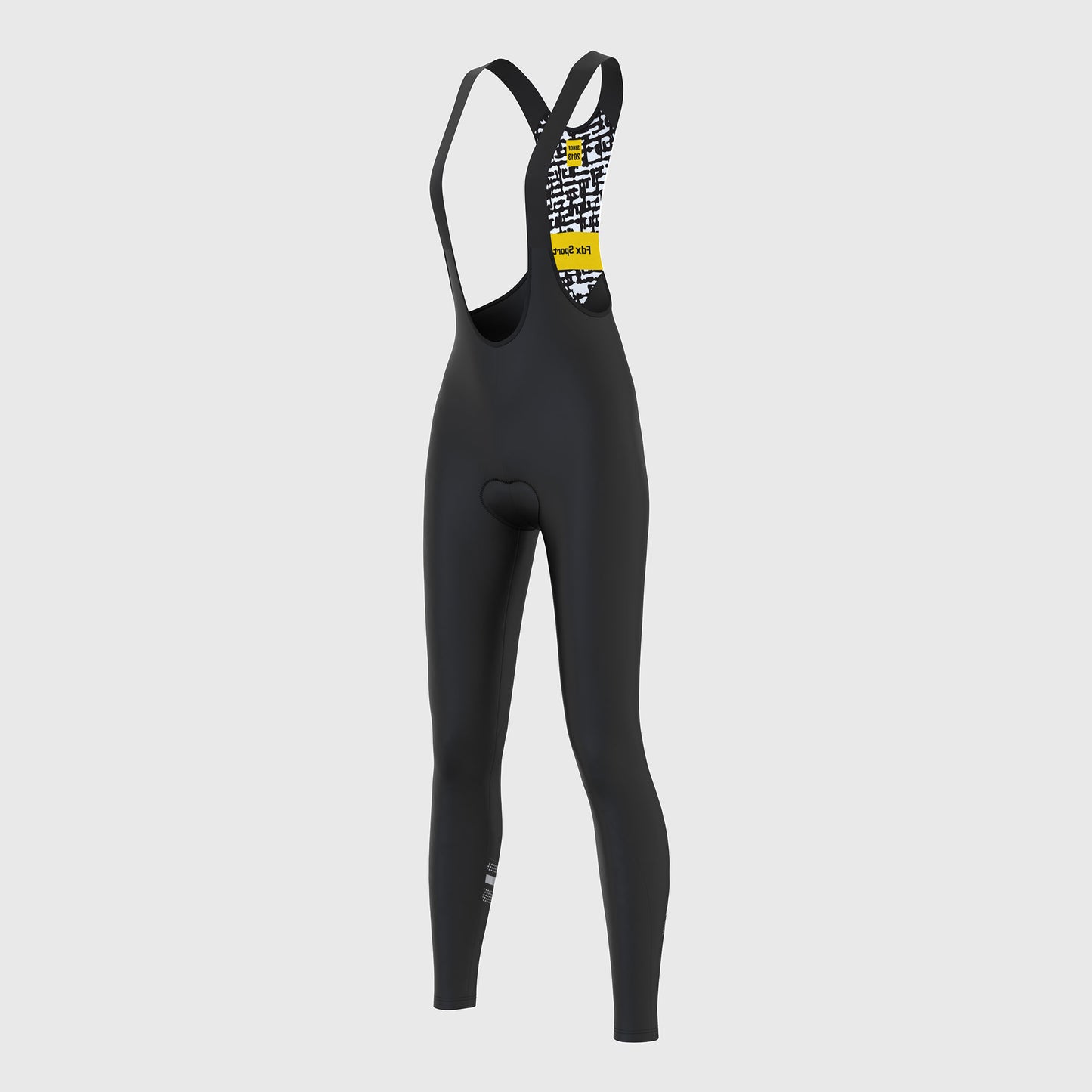 Fdx Limited Edition Women's Black Thermal Roubaix Padded Cycling Bib Tights