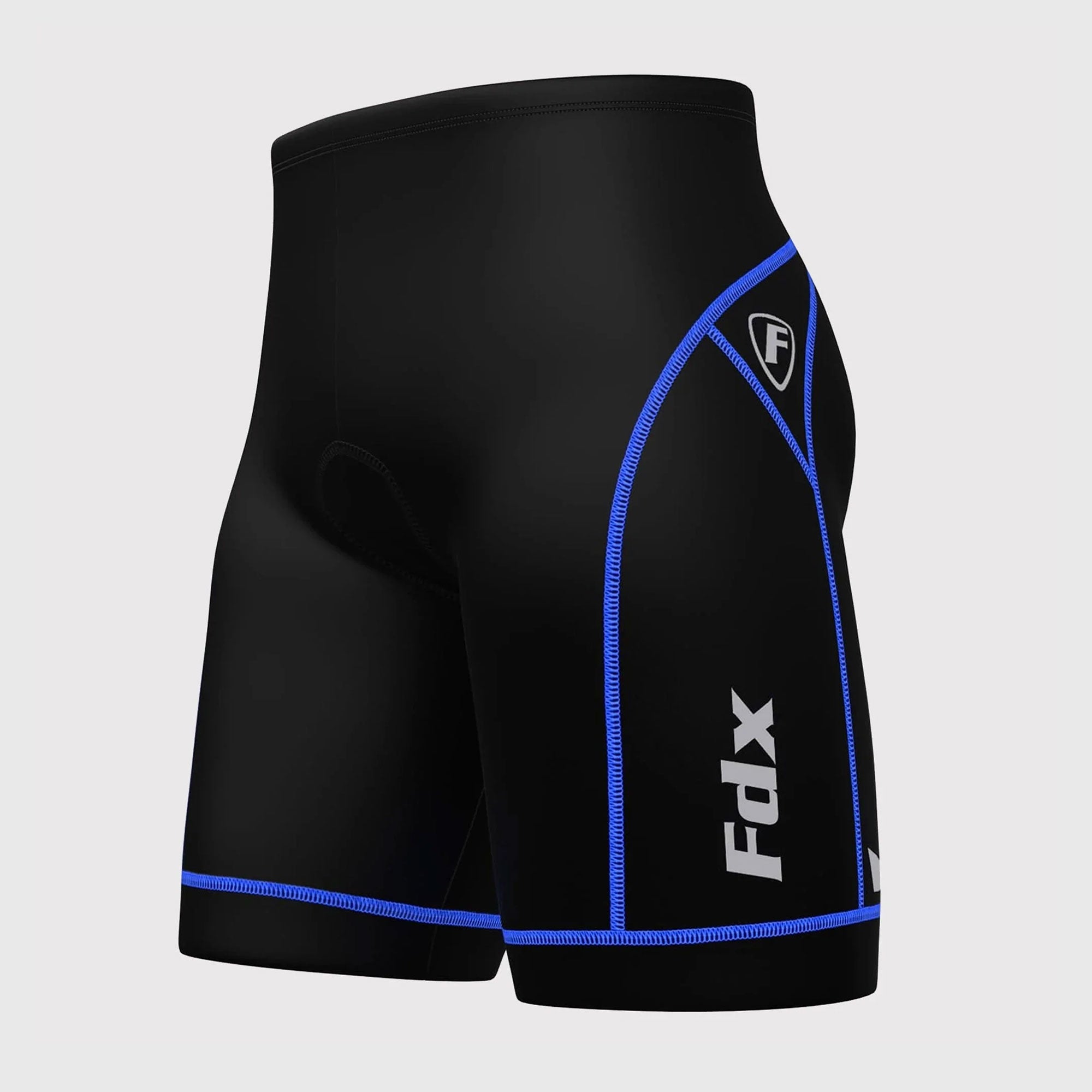 Fdx Ridest Blue Men's Padded Summer Cycling Shorts